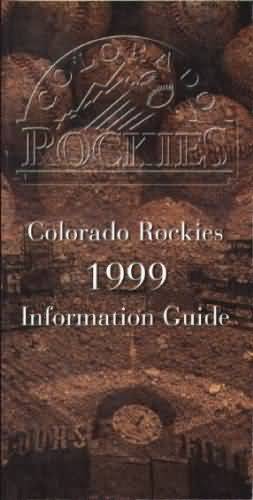 1999 Colorado Rockies